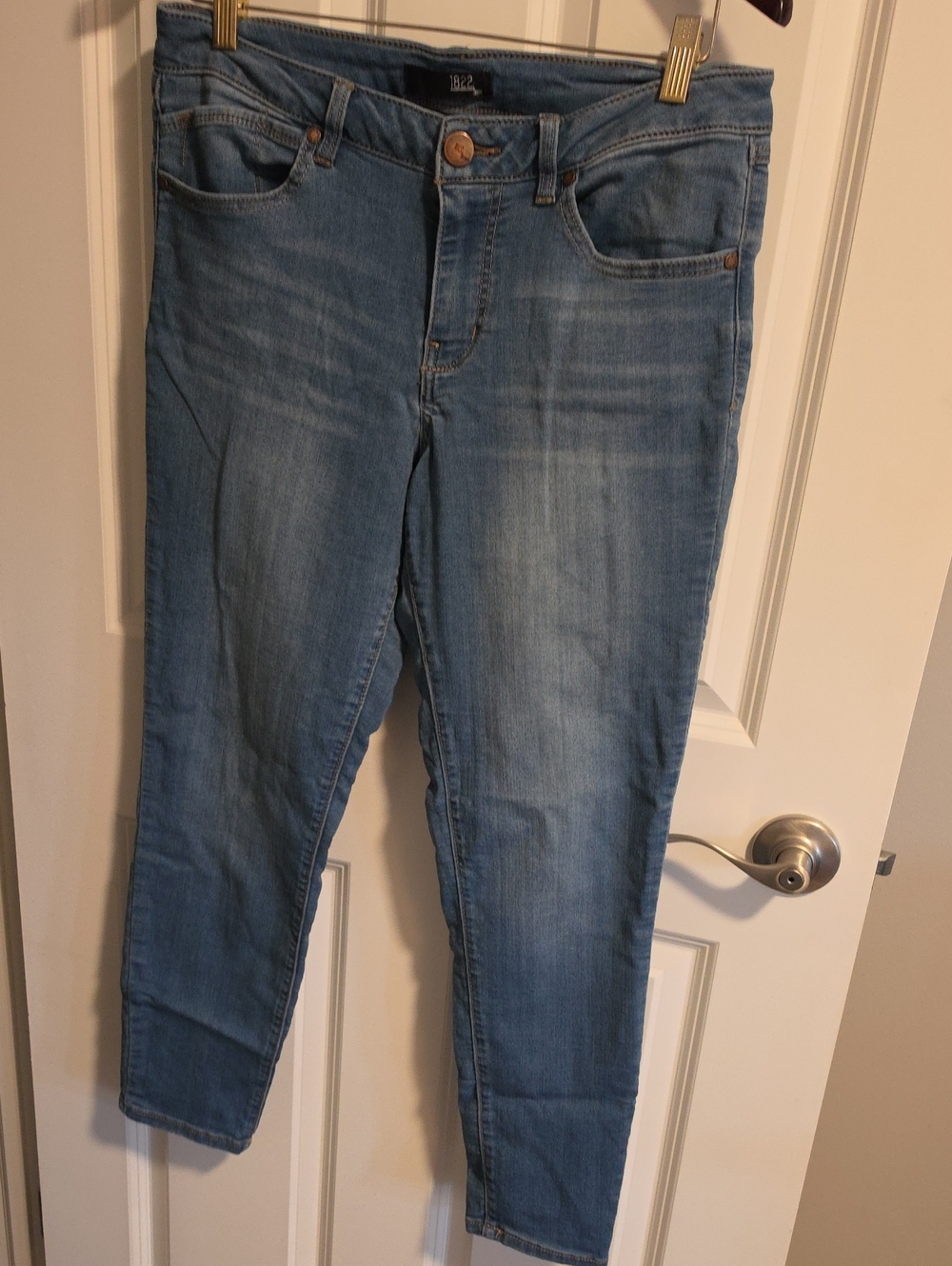 1822 Denim Skinny Jeans Blue Waist 12